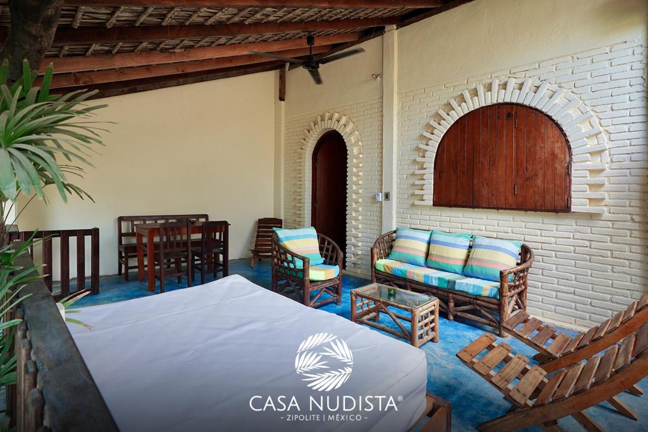 Casa Nudista - Lgbt Hotel Zipolite Exterior photo