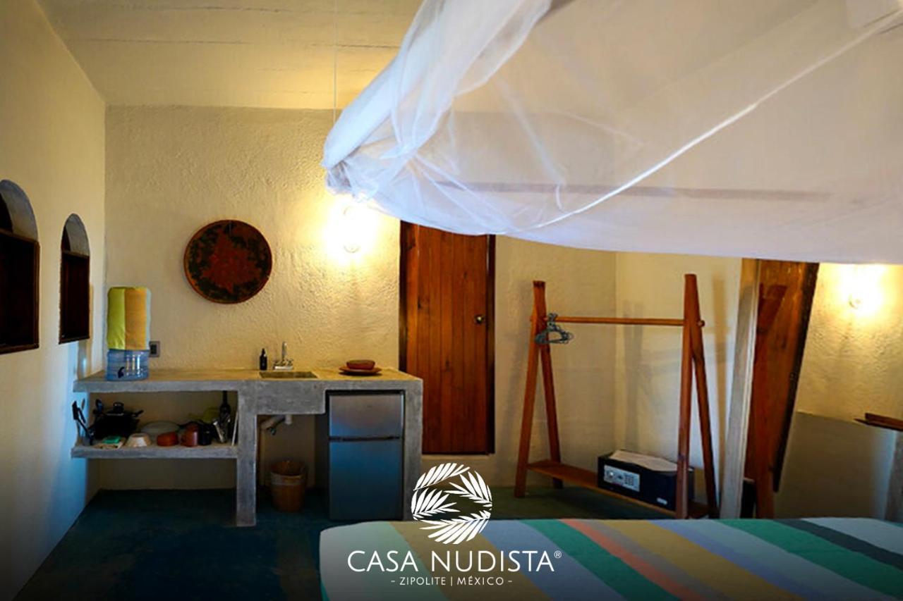 Casa Nudista - Lgbt Hotel Zipolite Exterior photo