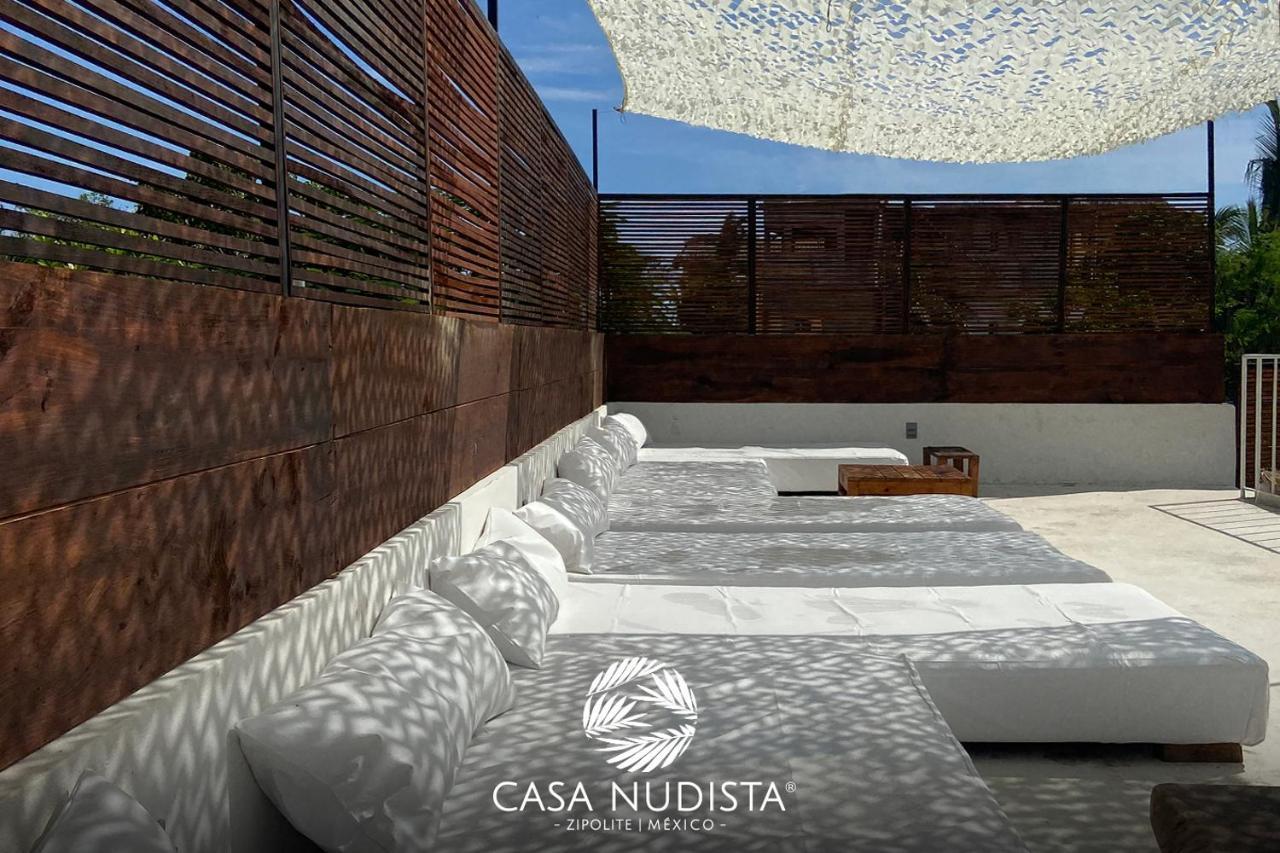 Casa Nudista - Lgbt Hotel Zipolite Exterior photo