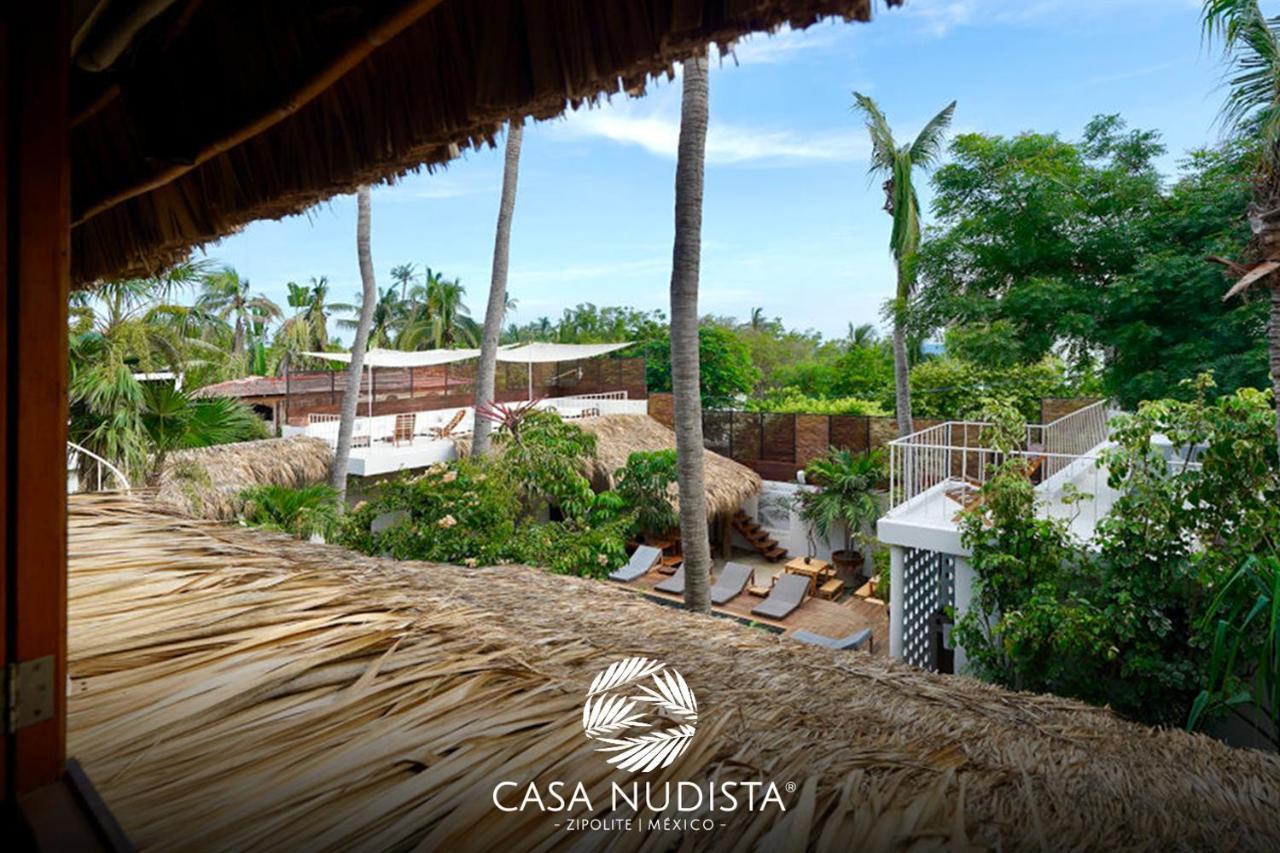 Casa Nudista - Lgbt Hotel Zipolite Exterior photo