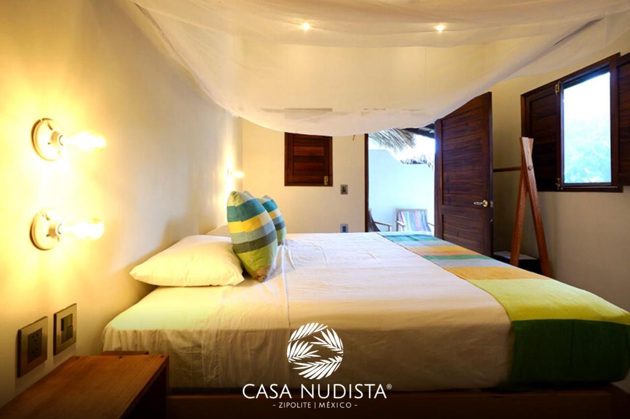 Casa Nudista - Lgbt Hotel Zipolite Exterior photo