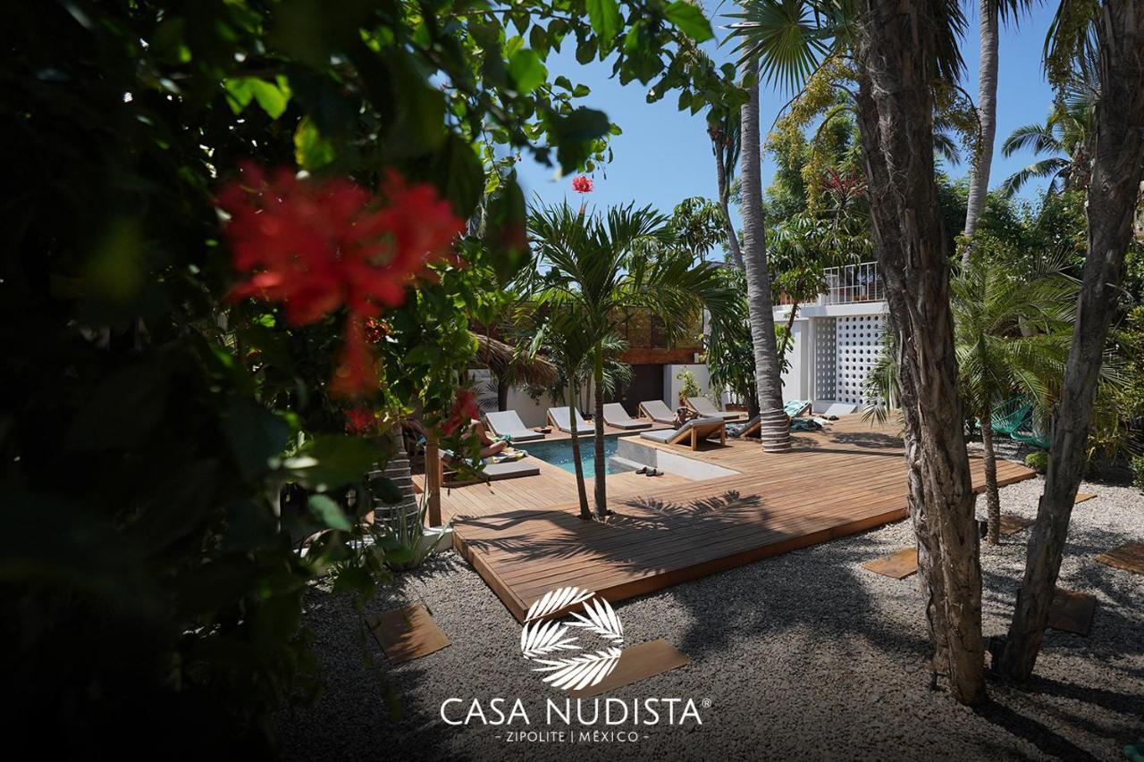 Casa Nudista - Lgbt Hotel Zipolite Exterior photo