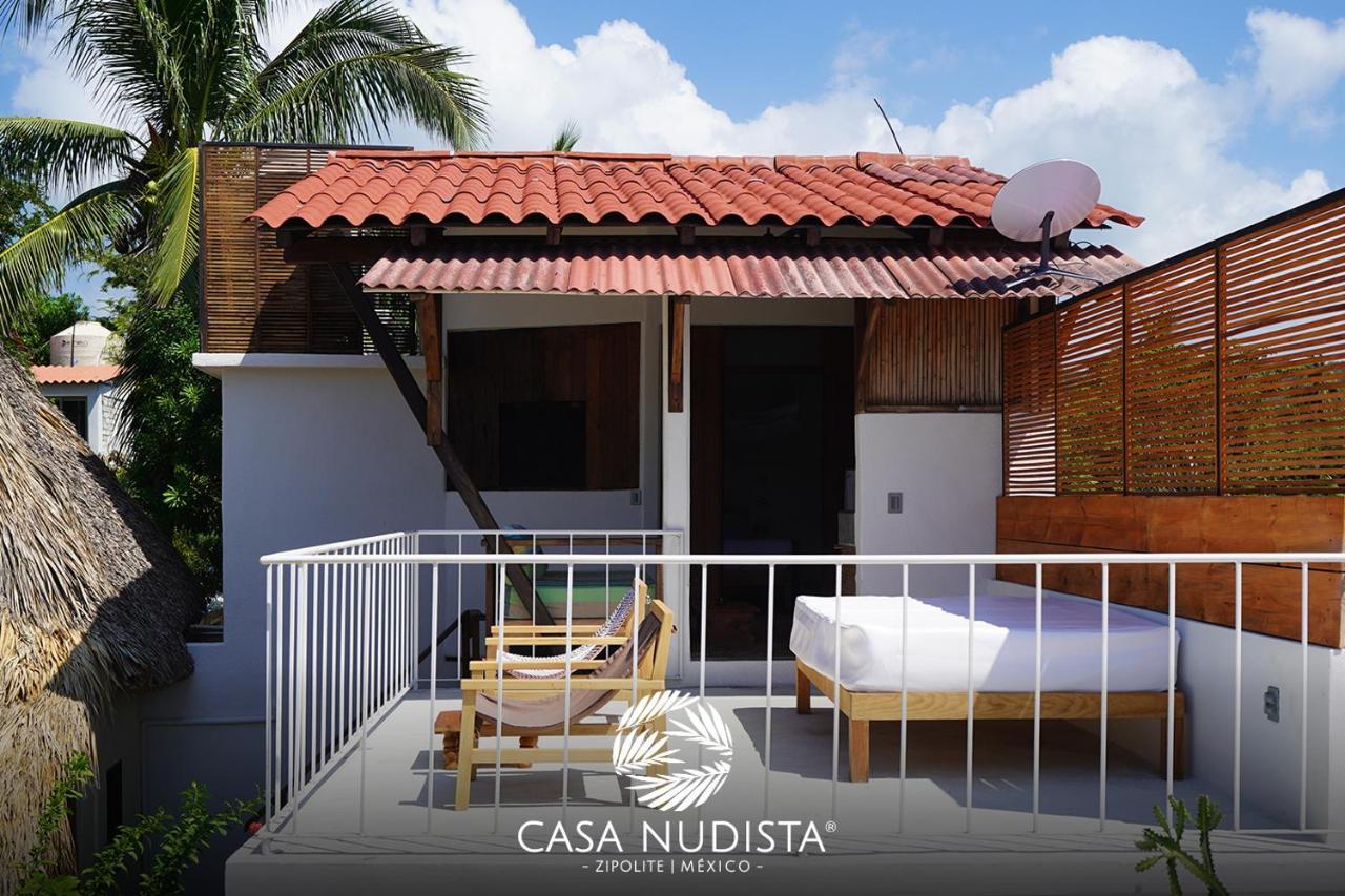 Casa Nudista - Lgbt Hotel Zipolite Exterior photo